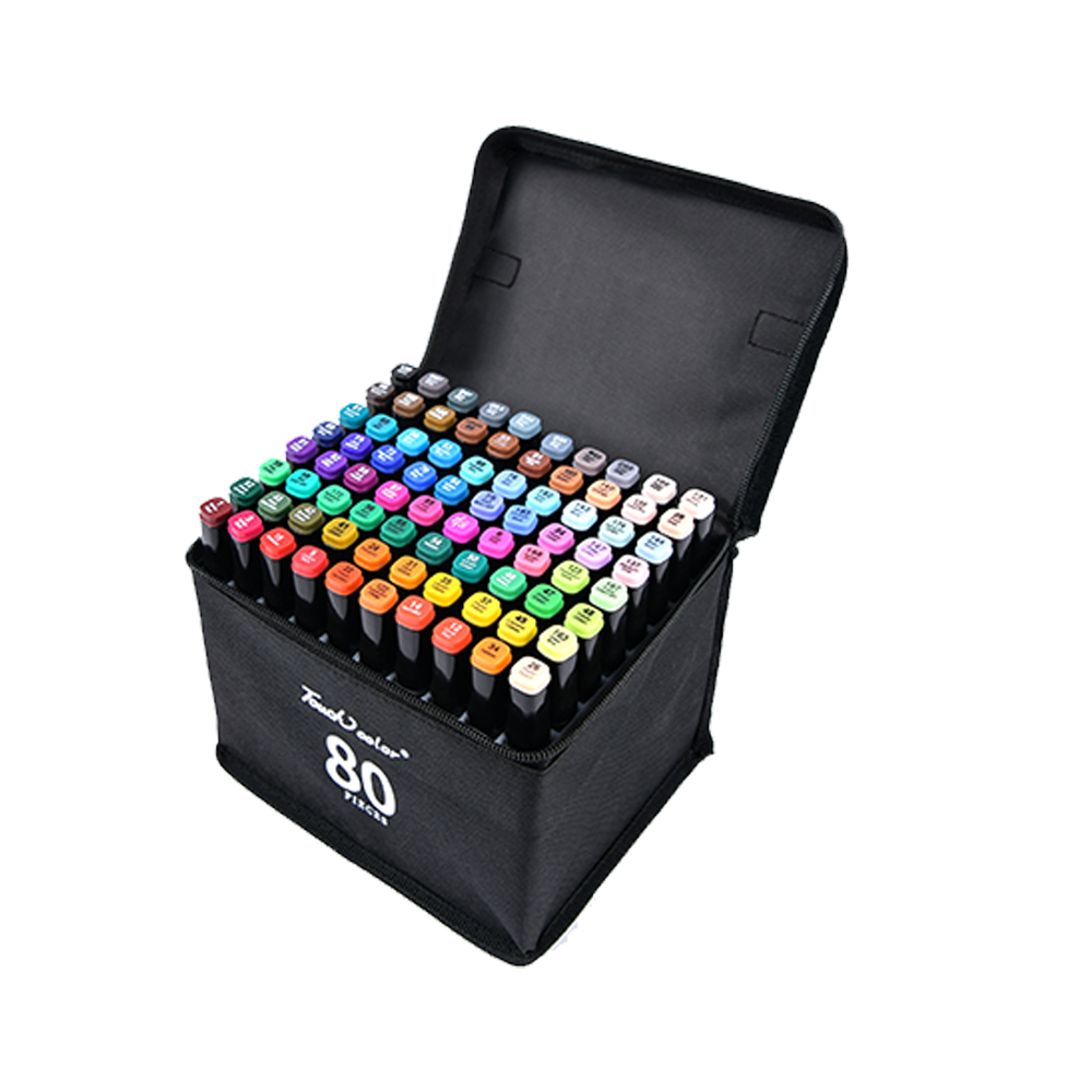 80 color size marker pen set