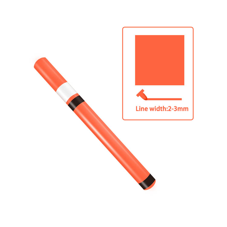 Acrylic valve-activated paint marker